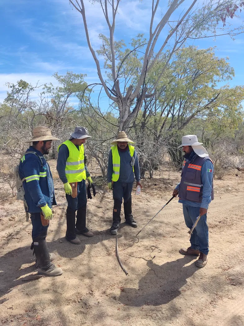 Capacitación ambiental en campo